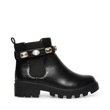 Steve Madden Jamulet Kids Black Boot