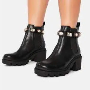 Steve Madden Jamulet Kids Black Boot