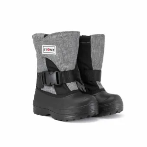 Stonz Trek Winter Boots - Black/Heather Grey