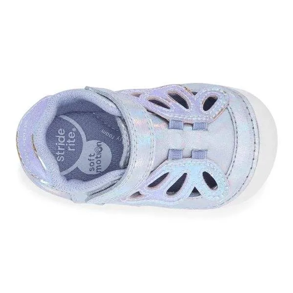 Stride Rite Posie Iridescent Baby Toddler Girls Soft Motion Sandals