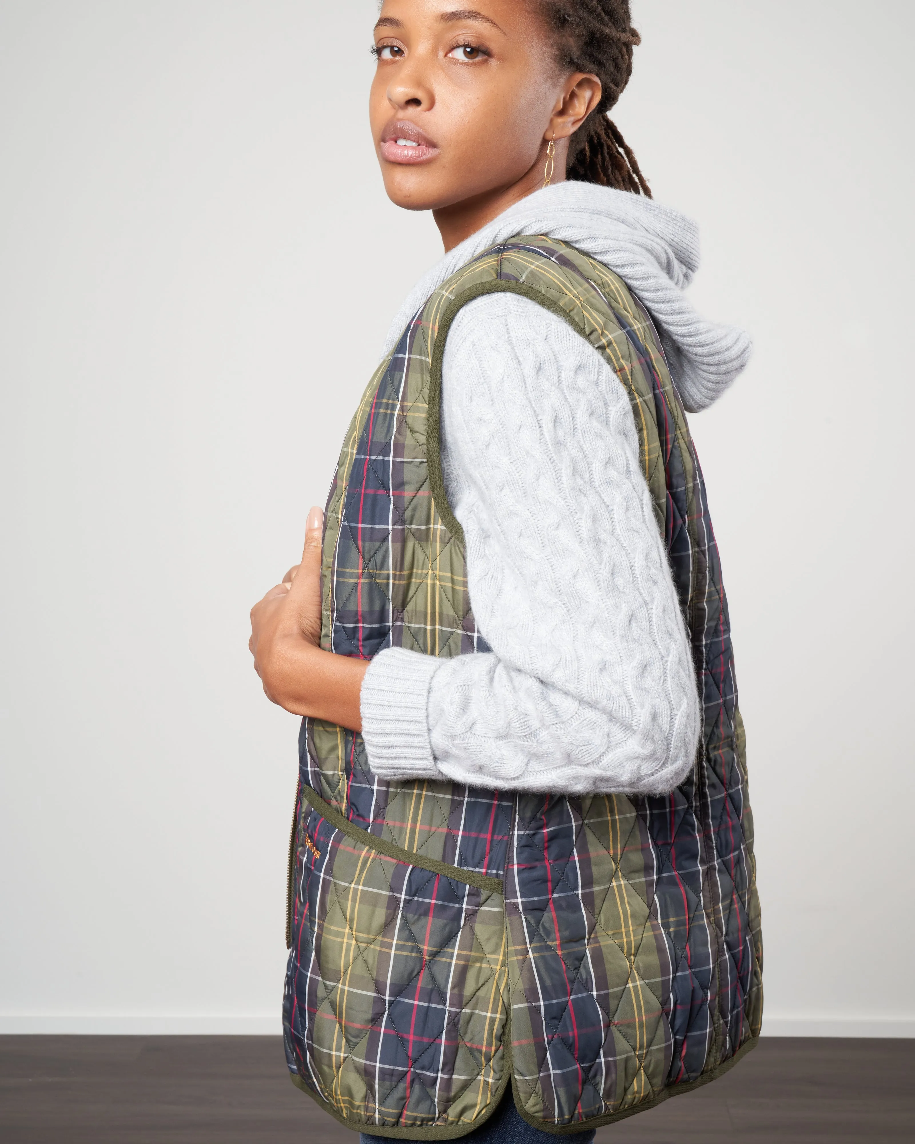 tartan betty liner - classic tartan