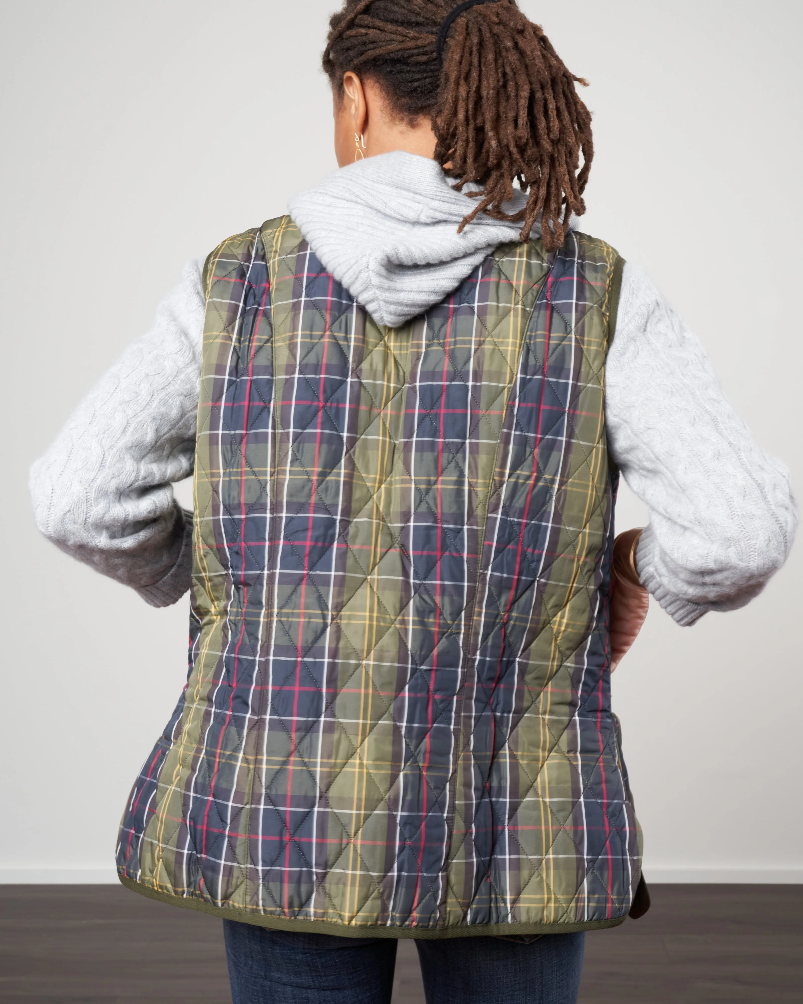 tartan betty liner - classic tartan