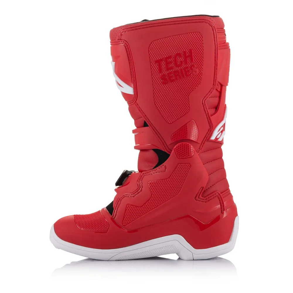 Tech-7S Youth MX Boots Red 2