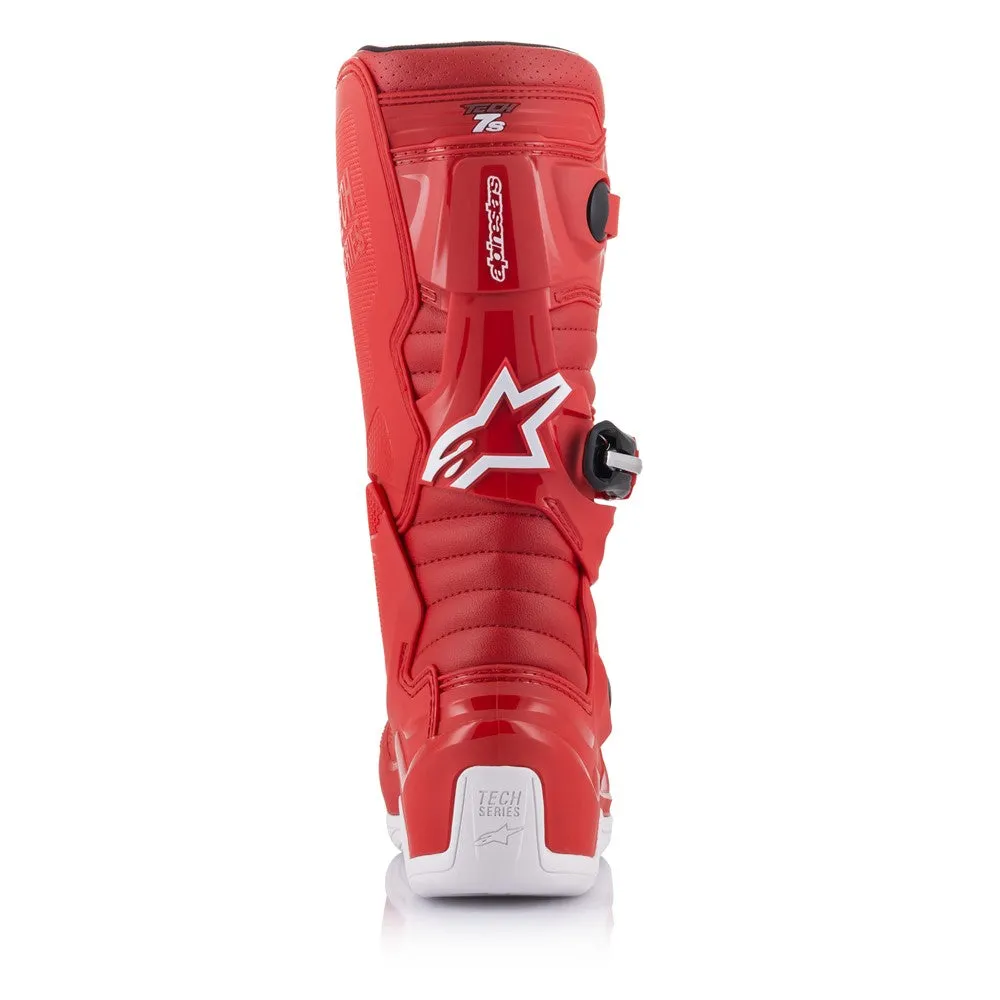 Tech-7S Youth MX Boots Red 2