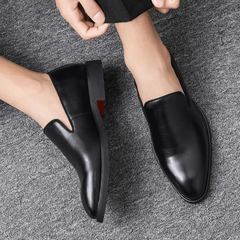 The Belgravia Collection Vegan Leather Loafers for Comfort