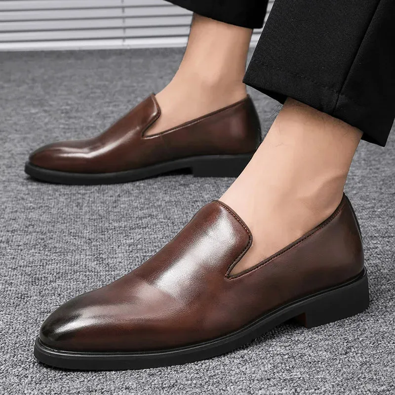 The Belgravia Collection Vegan Leather Loafers for Comfort