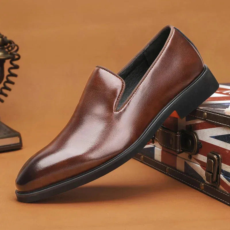 The Belgravia Collection Vegan Leather Loafers for Comfort