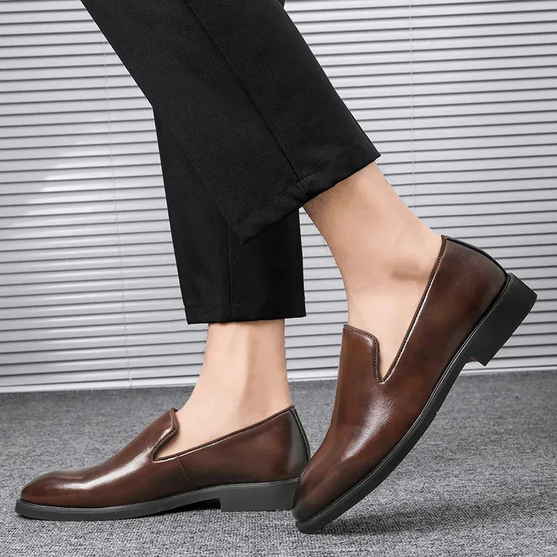 The Belgravia Collection Vegan Leather Loafers for Comfort