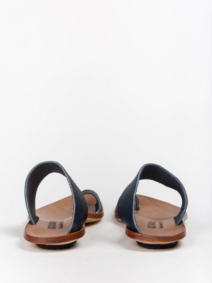 thong sandal - navy