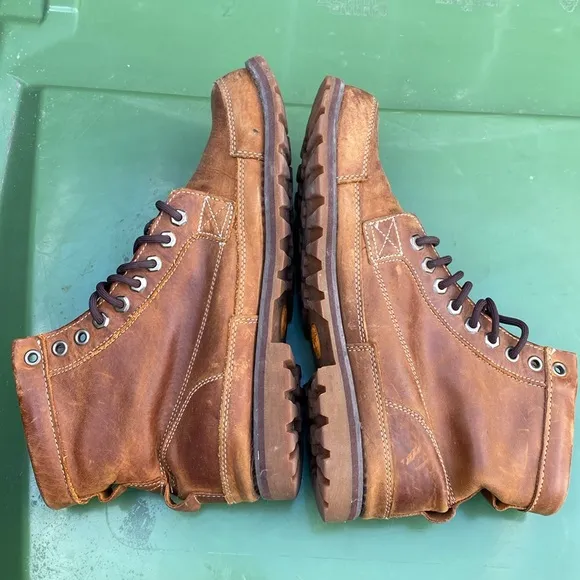 Timberland Heritage Earthkeepers 6&quot; Lace-Up Boot Burnished Brown 15551 size 10.5