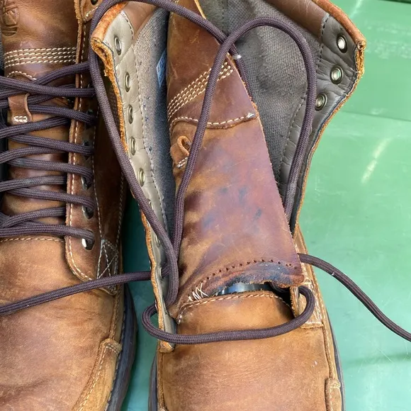 Timberland Heritage Earthkeepers 6&quot; Lace-Up Boot Burnished Brown 15551 size 10.5
