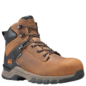 Timberland Men's Hypercharge 6-Inch Composite Toe Waterproof Work Boots
