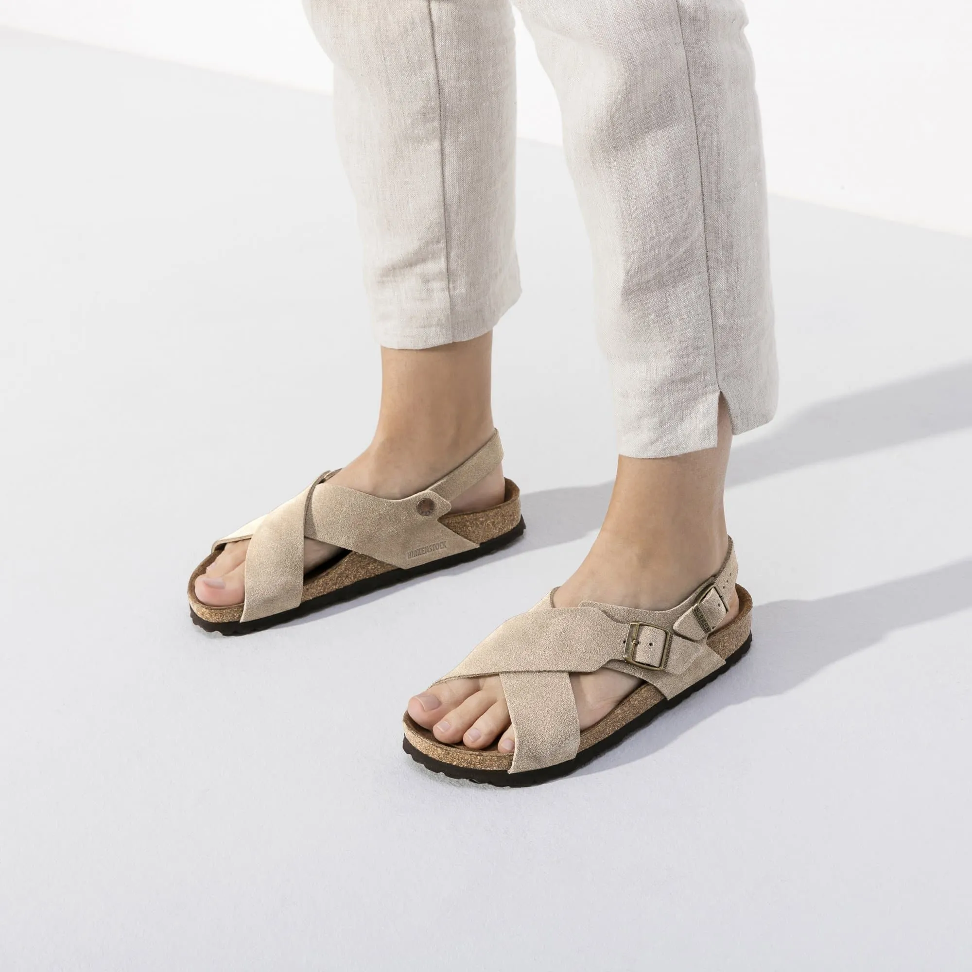 Tulum Soft Footbed Suede Leather