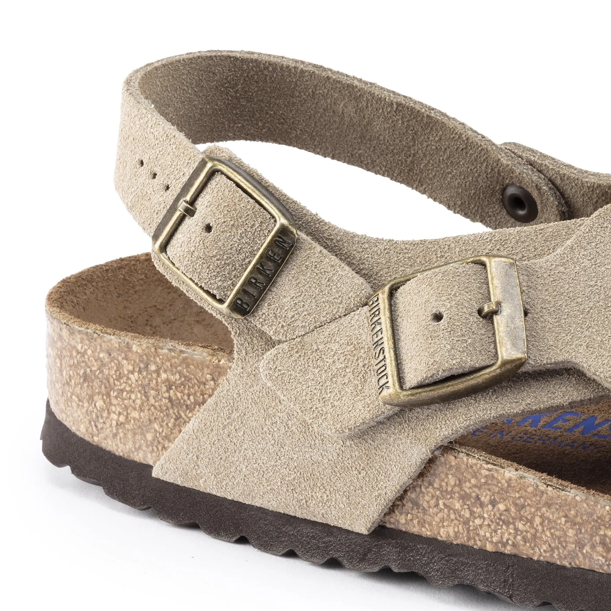 Tulum Soft Footbed Suede Leather