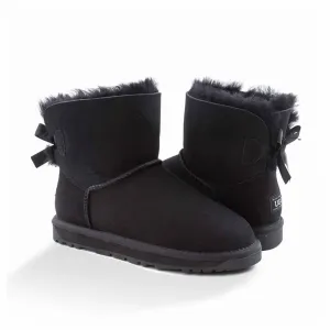 Ugg Boots Classic Mini Bailey Bow Black 40