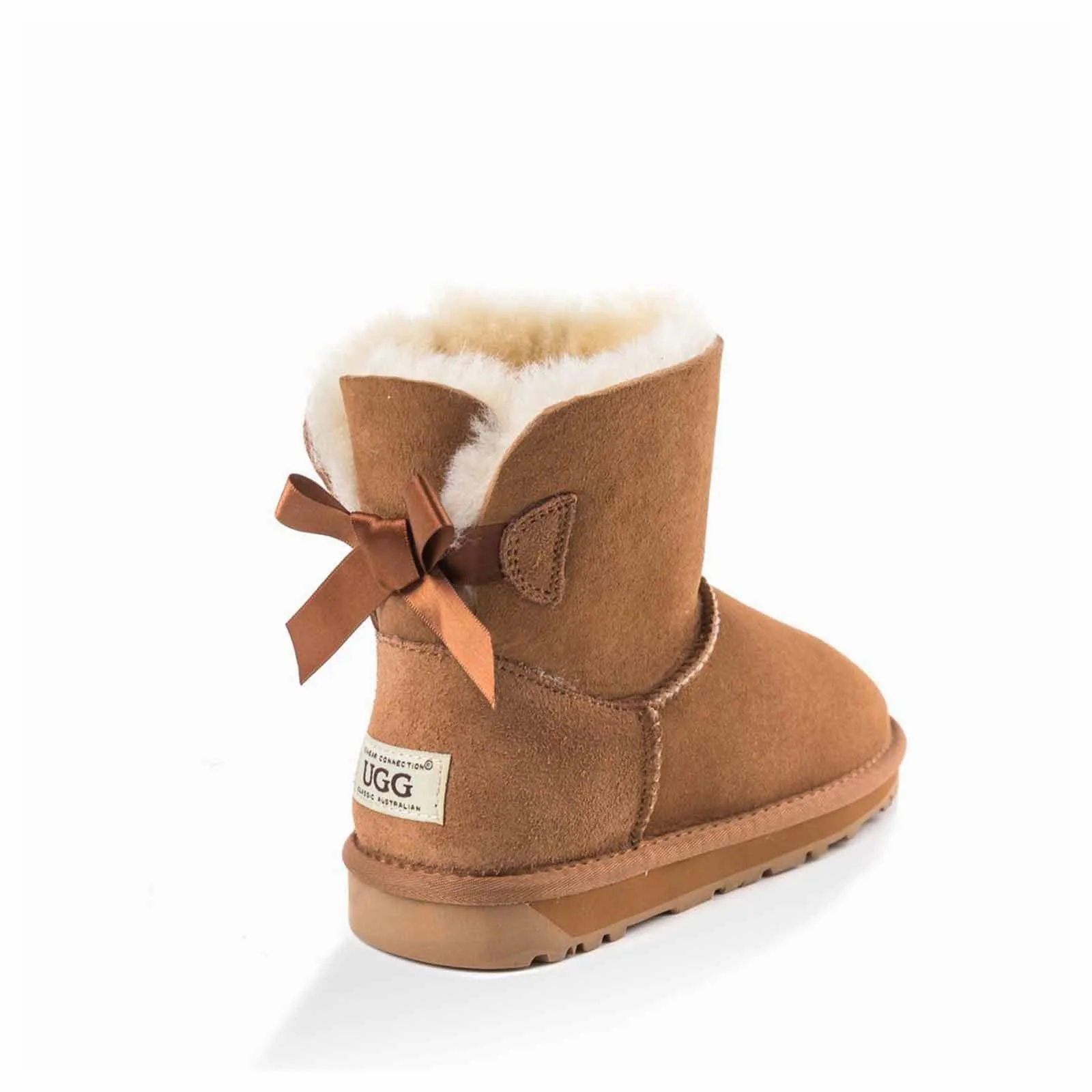 Ugg Boots Classic Mini Bailey Bow Chestnut 41