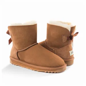 Ugg Boots Classic Mini Bailey Bow Chestnut 41