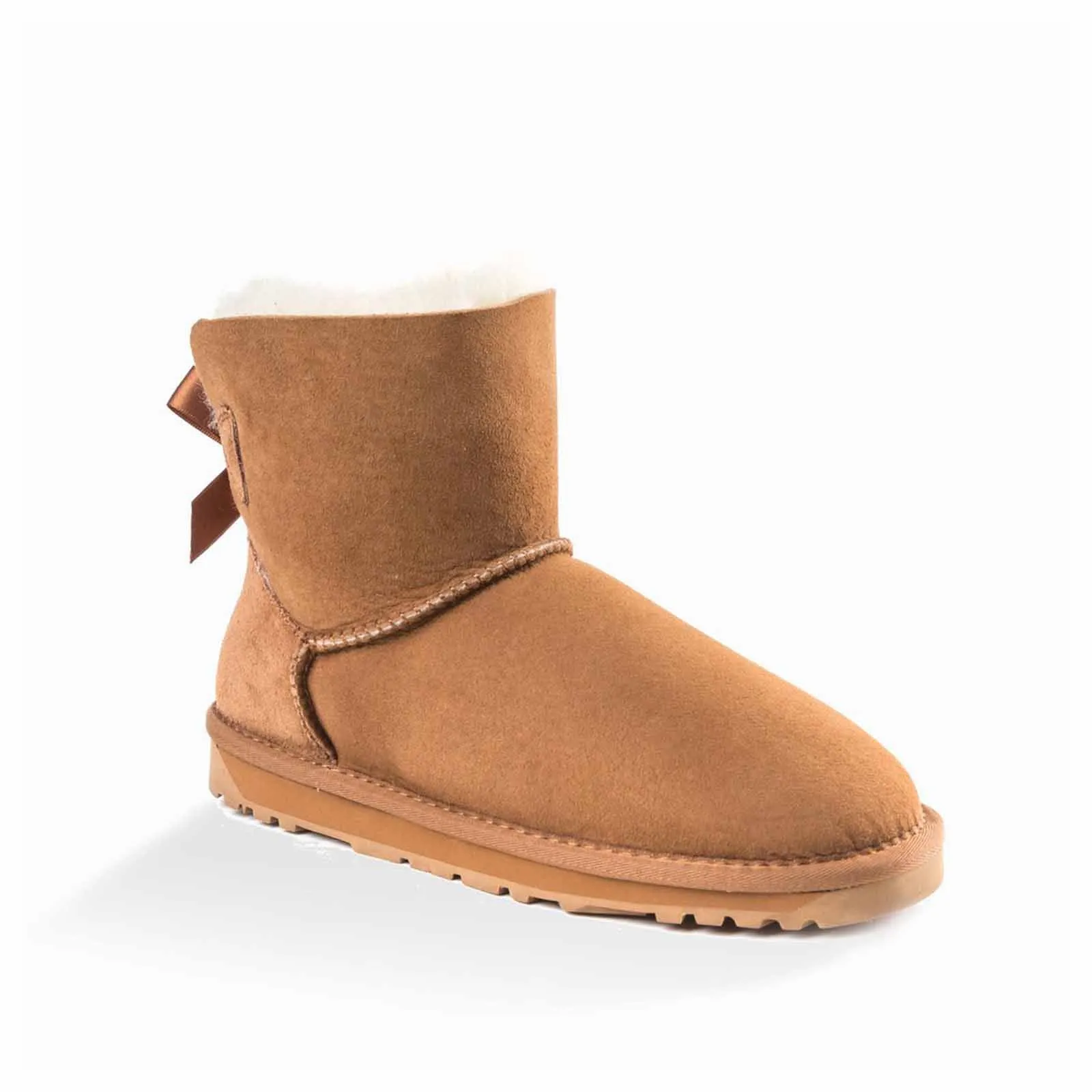Ugg Boots Classic Mini Bailey Bow Chestnut 41