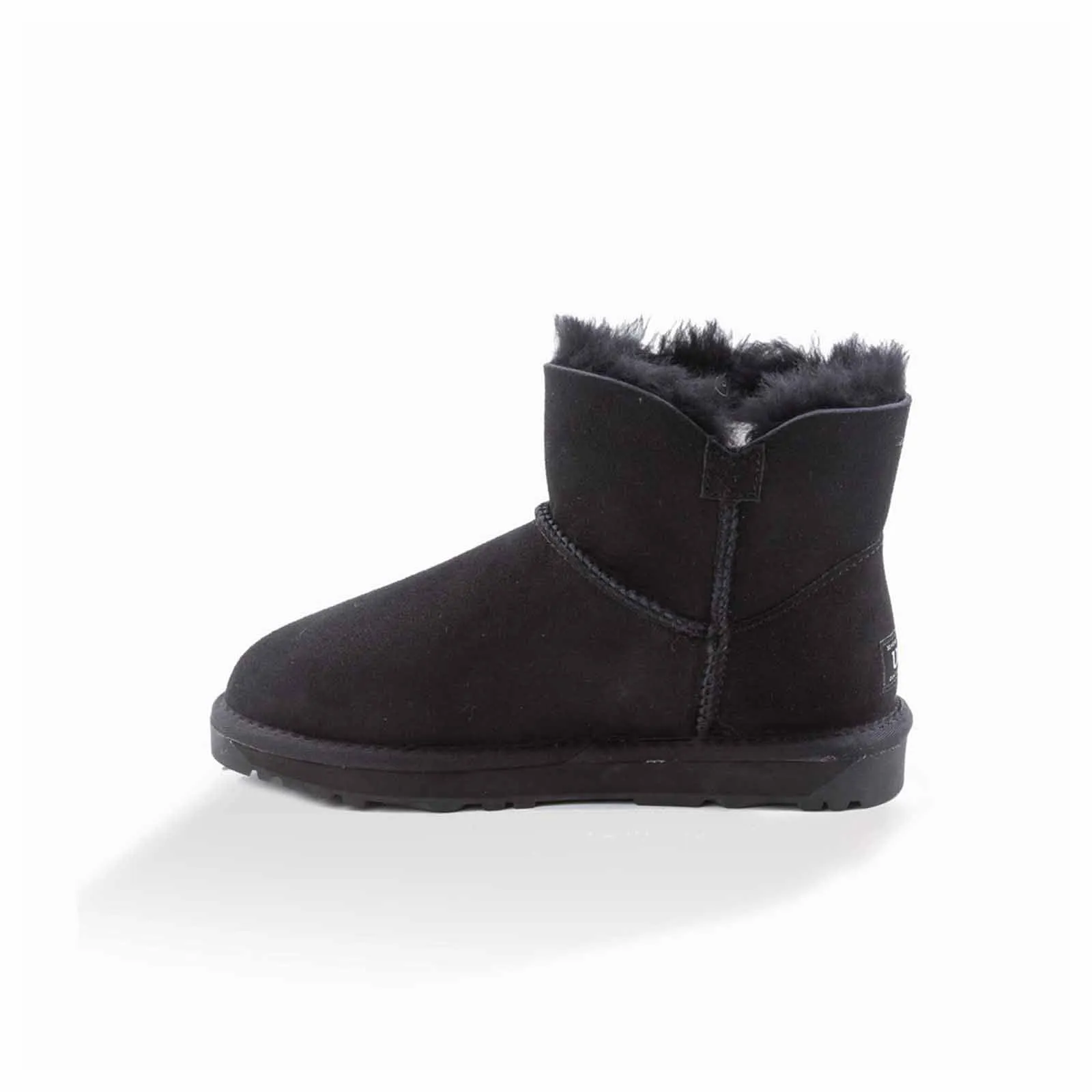 Ugg Boots Classic Mini Button Black 36