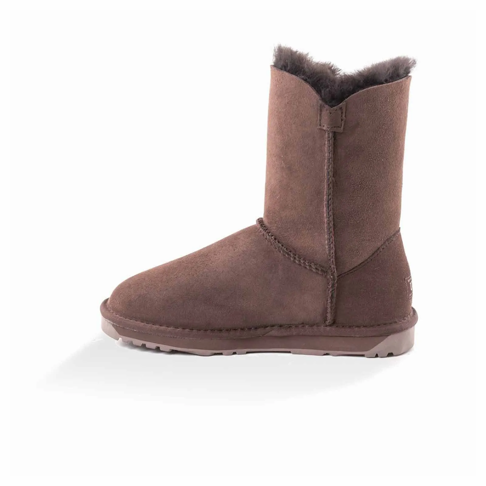 Ugg Boots Classic Short Button Chocolate 41