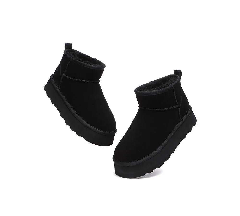 Ugg Mini Platform Boots Thick Bottom Ronnie