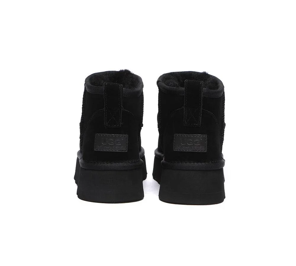 Ugg Mini Platform Boots Thick Bottom Ronnie