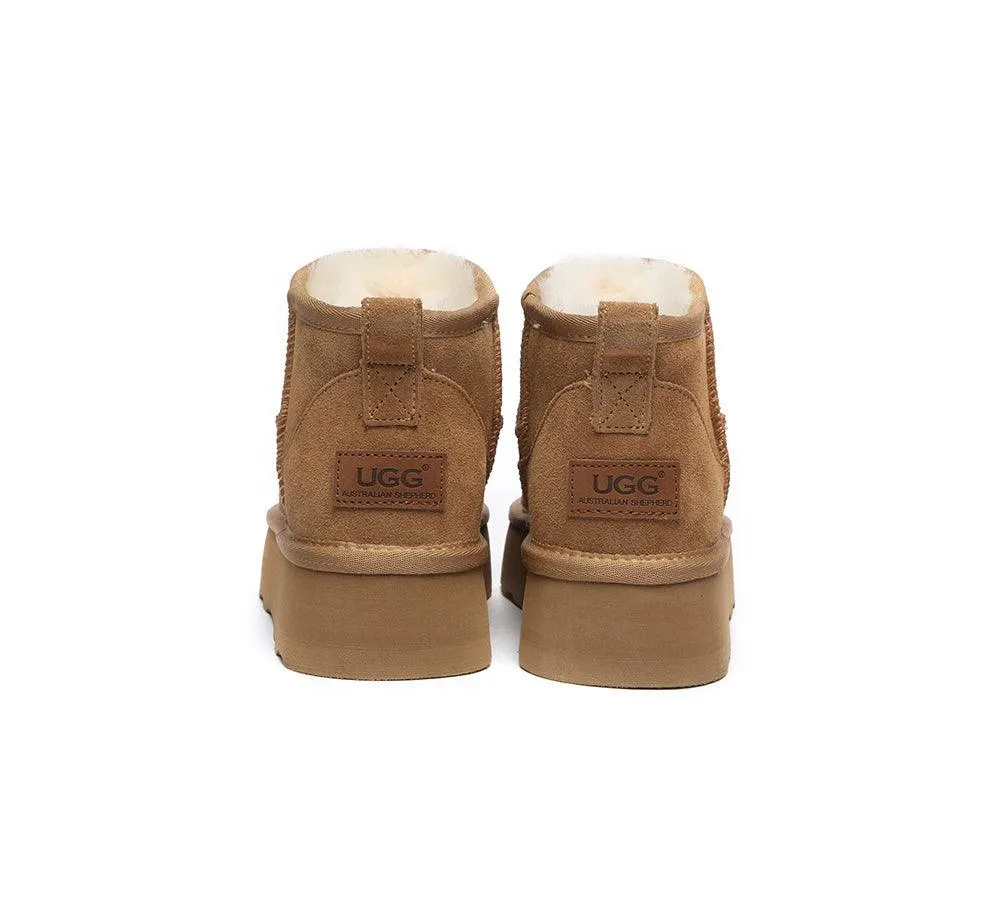 Ugg Mini Platform Boots Thick Bottom Ronnie