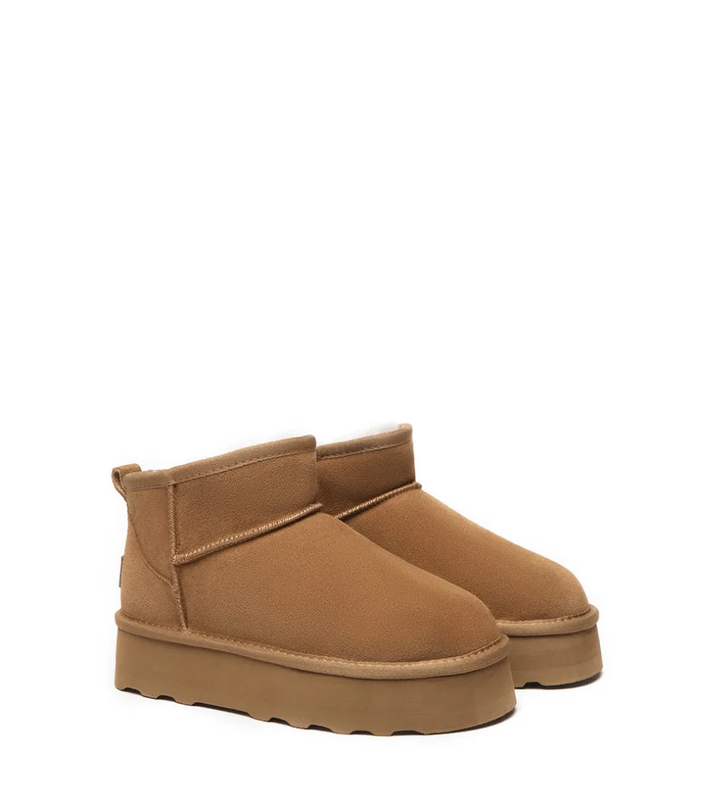Ugg Mini Platform Boots Thick Bottom Ronnie