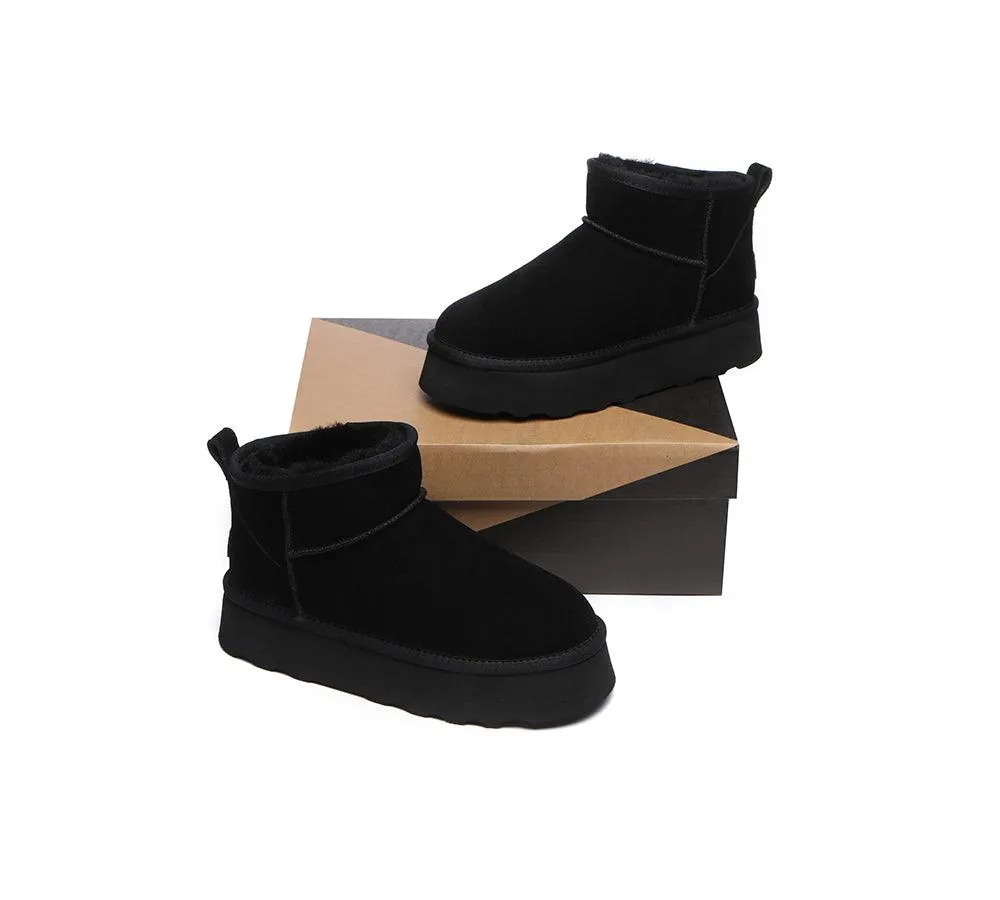 Ugg Mini Platform Boots Thick Bottom Ronnie