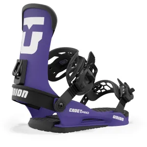 Union Cadet Pro Snowboard Bindings Kids Purple