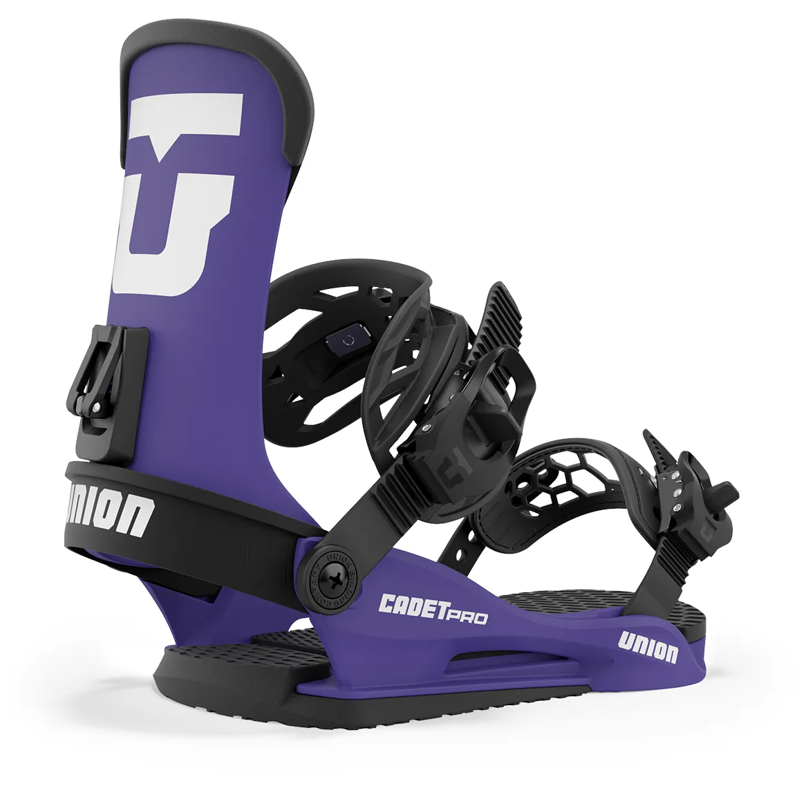 Union Cadet Pro Snowboard Bindings Kids Purple