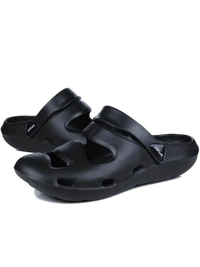 Unisex Soft Hollow Clogs Slippers / Outdoor Rubber Crocs - SF0640