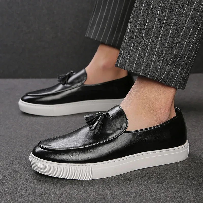 UrbanStride Casual Leather Loafers