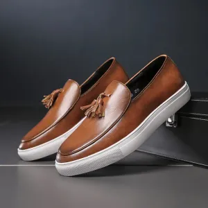 UrbanStride Casual Leather Loafers