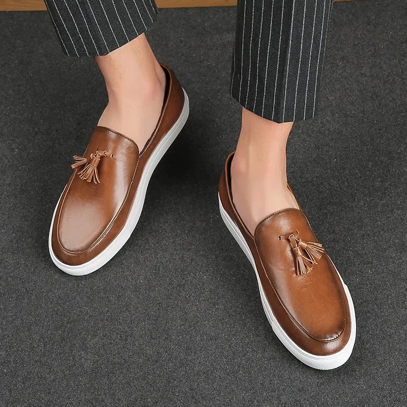 UrbanStride Casual Leather Loafers
