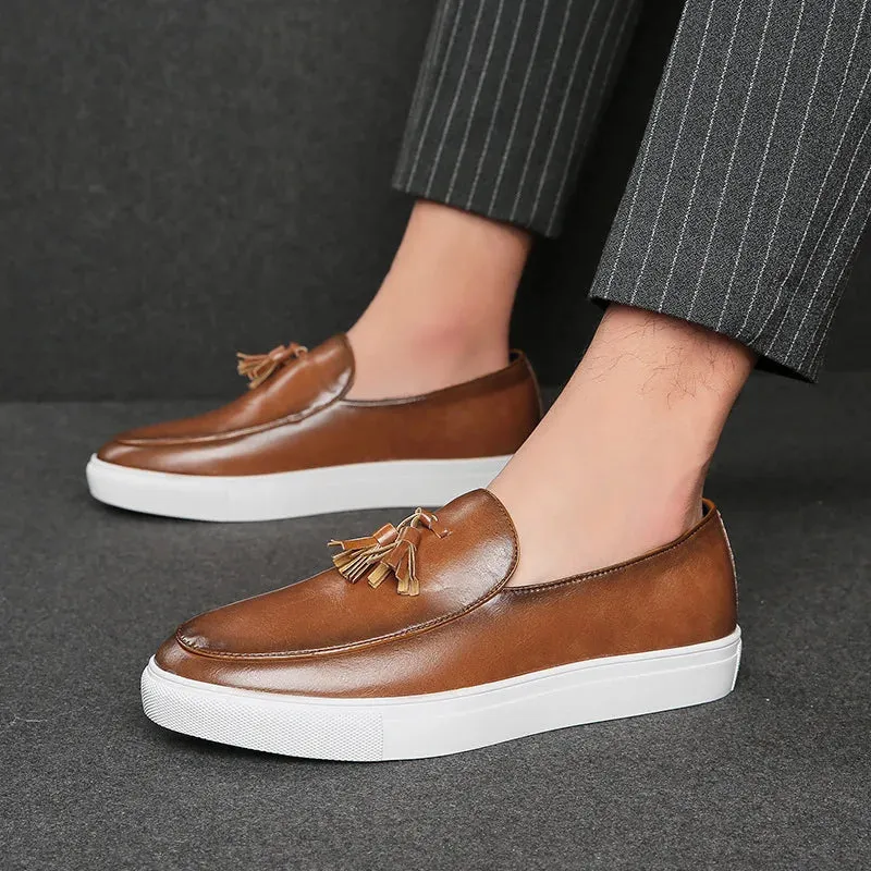 UrbanStride Casual Leather Loafers