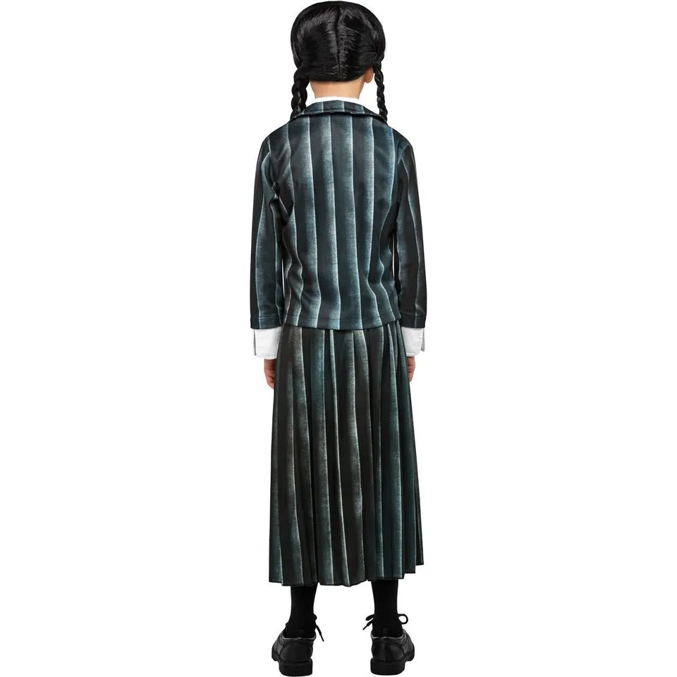 Wednesday Nevermore Academy Black Costume (Netflix), Child