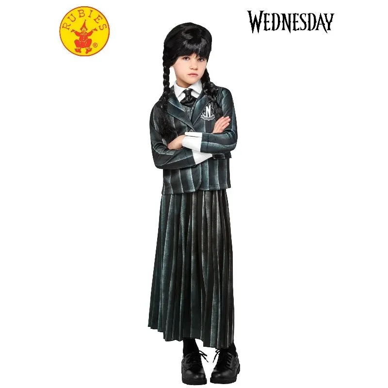 Wednesday Nevermore Academy Black Costume (Netflix), Child