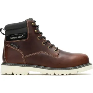 Wolverine Men's Revival 6" Soft Toe WP Work Boot - Rust - W240006