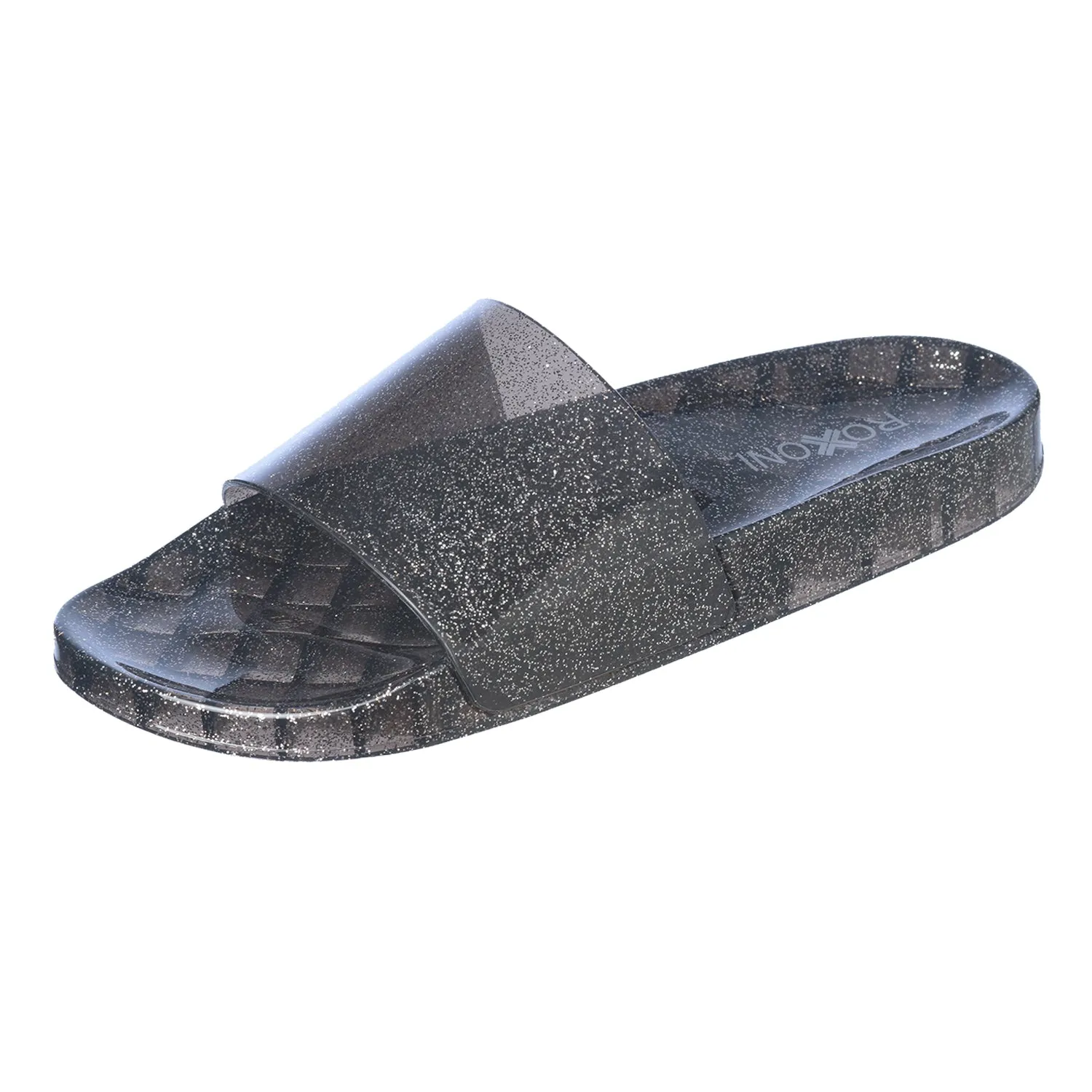 Women's Jelly Glitter Pool Slide Sandals