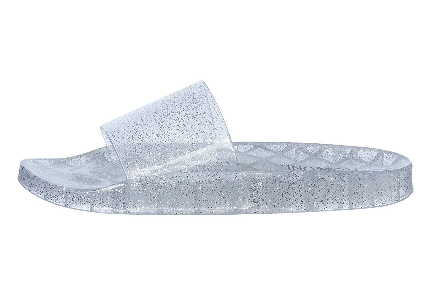 Women's Jelly Glitter Pool Slide Sandals