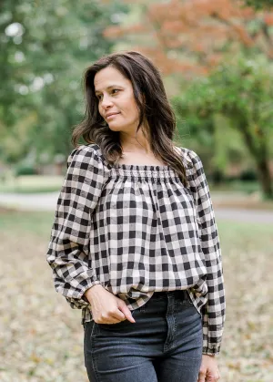 X Plaid for Fall Top